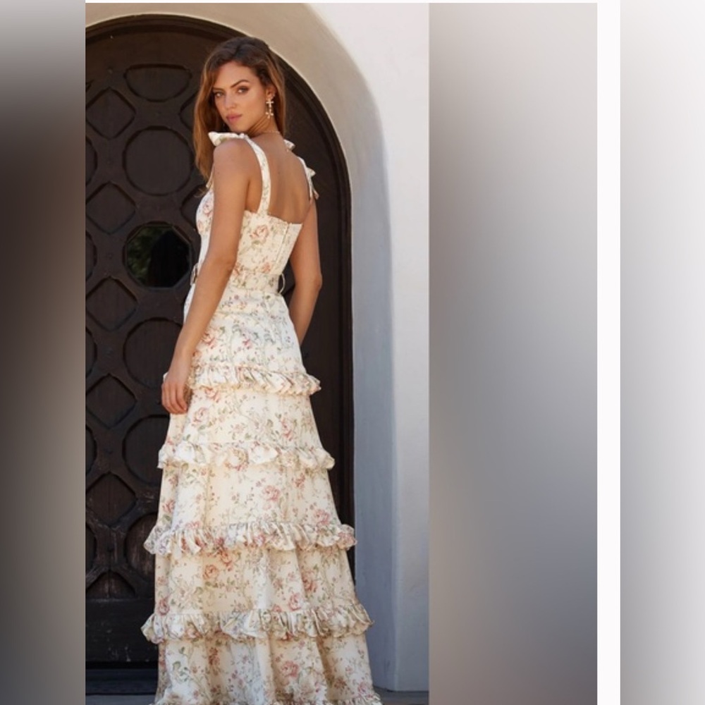 V. Chapman Lisianthus Gown - Picture 2 of 3